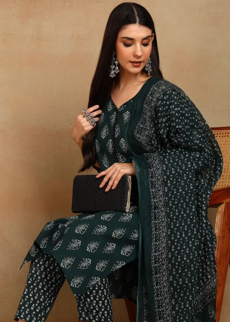 Indian cotton kurta set USA, salwar kameez online USA, Fashion Wear Style Dress