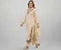 Women Plus Size Viscose Blend Embroidered Kurta Palazzo Dupatta Set Designer Kurti Set for Women