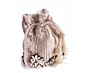 Peach Tubelight Embellish Luxury Bridal Potli Bag
