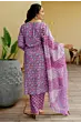 Women Pure Cotton Plus Size Kurta Pant Set with Dupatta, Pakistani suit women