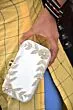  Embroidered White Box Clutch Bag Purse for Bridal 