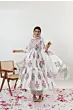 Women Pure Cotton Plus Size Kurta Pant Set with Dupatta, Anarkali Floral Print Kurta Sets