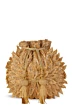 Golden Flower Sequined Heavy Potli Bag for Women