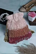 Pink Multi Color Ombre Evening Party Potli Bag