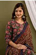 Women Plus Size Cotton Kurta Sets, Indian Salwar Kameez, Casual Wear Suit 