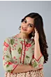 Women Washed Viscose Rayon Asymmetric Kurta  (Light Green)