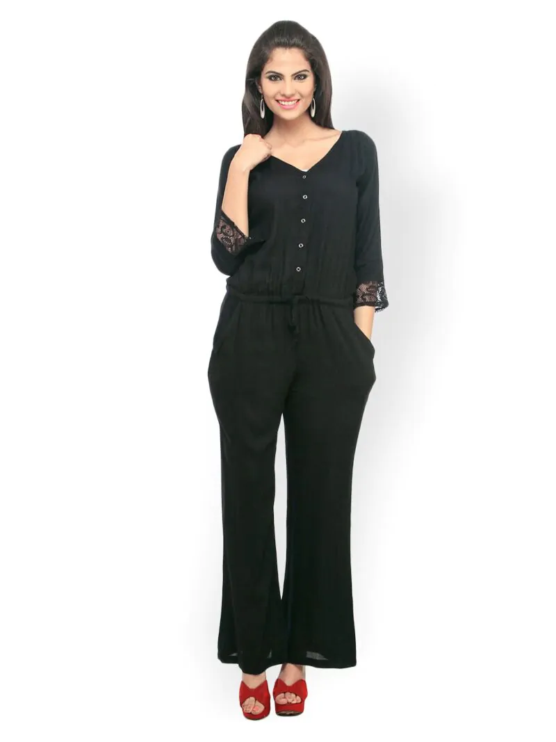 Women Black Jumpsuit