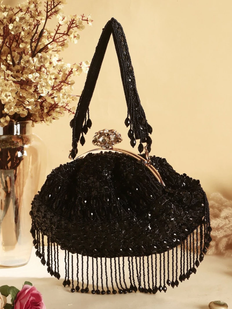Embroidered Potli Clutch