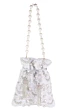 White Pearl Premium Evening Party Wear Potli