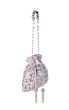 Purple Sequin Mirror embellish Evening Party Wear Potli