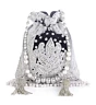 Black Thread Embroidered Heavy Potli Bag