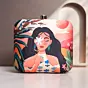 Women Beach Vibes Printed Clutch