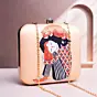 Women Cute Cat Lover Printed Clutch