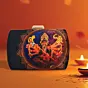 Women Durga Printed Clutch