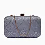 Women Embroidered Grey Background Cloth