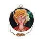 Women Indian Women Printed Round Clutch