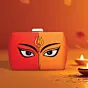 Women Multicolor Durga Printed Clutch
