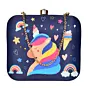 Women Unicorn Printed Clutch