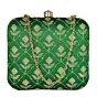 Woman Green Aesthetic Clutch