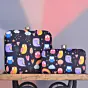 Woman Mother Daughter Twinning Printed Clutch