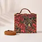 Women Tiger Printed Suitcase Style Clutch