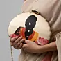 Women Flower Lady Printed Clutch