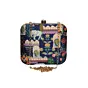 Women Blue Theme Botanic Printed Clutch