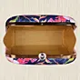 Women Dark Blue Floral Printed Clutch