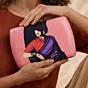 Women Purple Saree Women Clutch