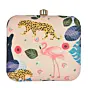 Woman Animal Printed Clutch