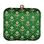 Woman Green Aesthetic Clutch