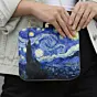 Women Starry Night Printed Clutch