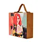 Women Red Hair Tropical Girl Clutch