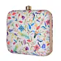 Women Multicolor Floral Print Clutch