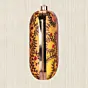 Woman Madhubani Fish Printed Clutch