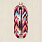 Women Zig Zag Printed Clutch