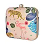Woman Animal Printed Clutch