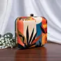 Women Multi-Pattern Abstract Art Printed Clutch