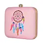 Woman Tassle Print Clutch