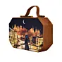 Women Girl With Beautiful Location Print Clutch