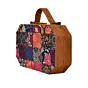 Woman Mosaic Tiles Print Clutch
