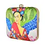 Women Red Dress Women Printed Clutch