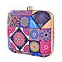 Women Multipattern Mandala Clutch