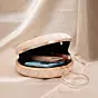 Women Ivory Based Minimal Embroidery Clutch