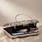Women Traditional Women Portrait Printed Clutch