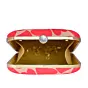 Women Valentine Red Hearts Printed Clutch
