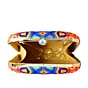 Woman Aesthetic Symmetrical Mandala Clutch
