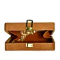 Women Red Flower Design Printed MDF Clutch