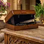 Women Elegance Golden Jaguar Embroidery clutch