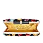Women Multicolor Diamond Sequins Clutch